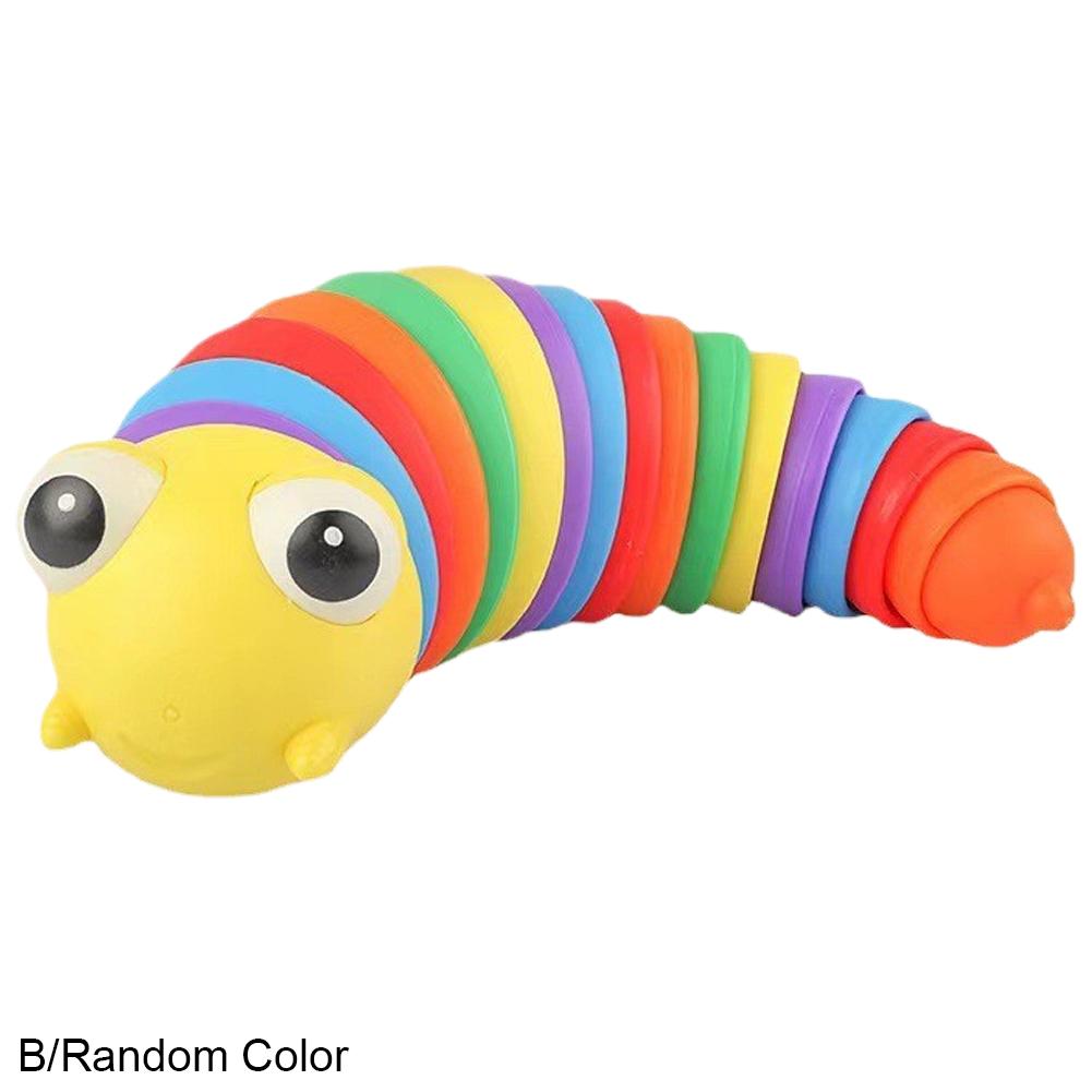 Baby Crawling Caterpillar Toy With Lighting Music Automatic Steering Letter Number Design Cute Interactive Early Education Toy