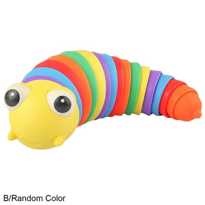 Baby Crawling Caterpillar Toy With Lighting Music Automatic Steering Letter Number Design Cute Interactive Early Education Toy