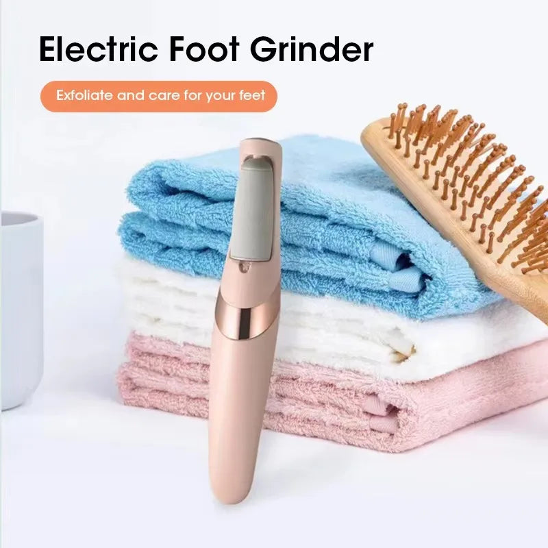 Electric Foot Grinder Automatic Foot Callus Rubbing Pedicure Rechargeable Dead Skin Callus Remover