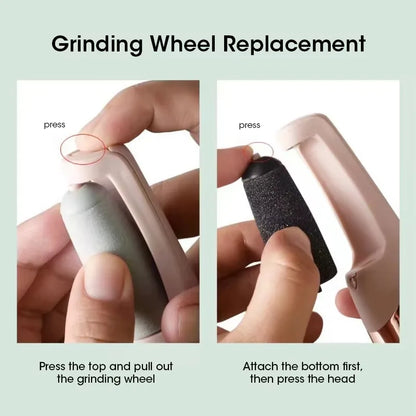 Electric Foot Grinder Automatic Foot Callus Rubbing Pedicure Rechargeable Dead Skin Callus Remover