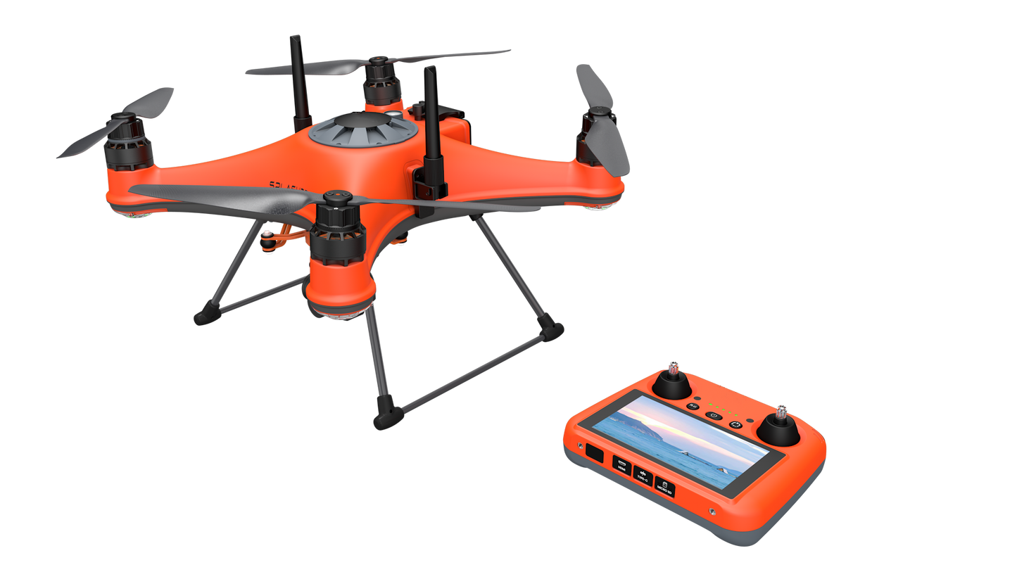 FD4+ Fishing Drone GPS Auto Return Waterproof Bait Release Drone Long Range