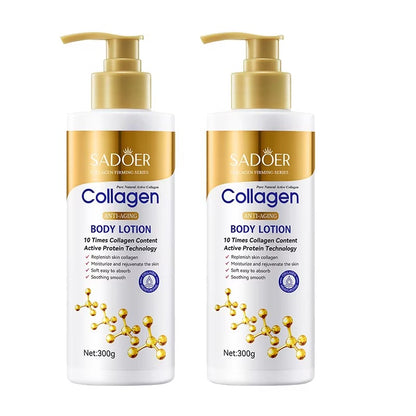 Collagen Body Lotion for Firming & Hydration - Intense Moisturizer Anti-Aging Skin for Dry, Sagging Skin, Nourishment 300g/pc